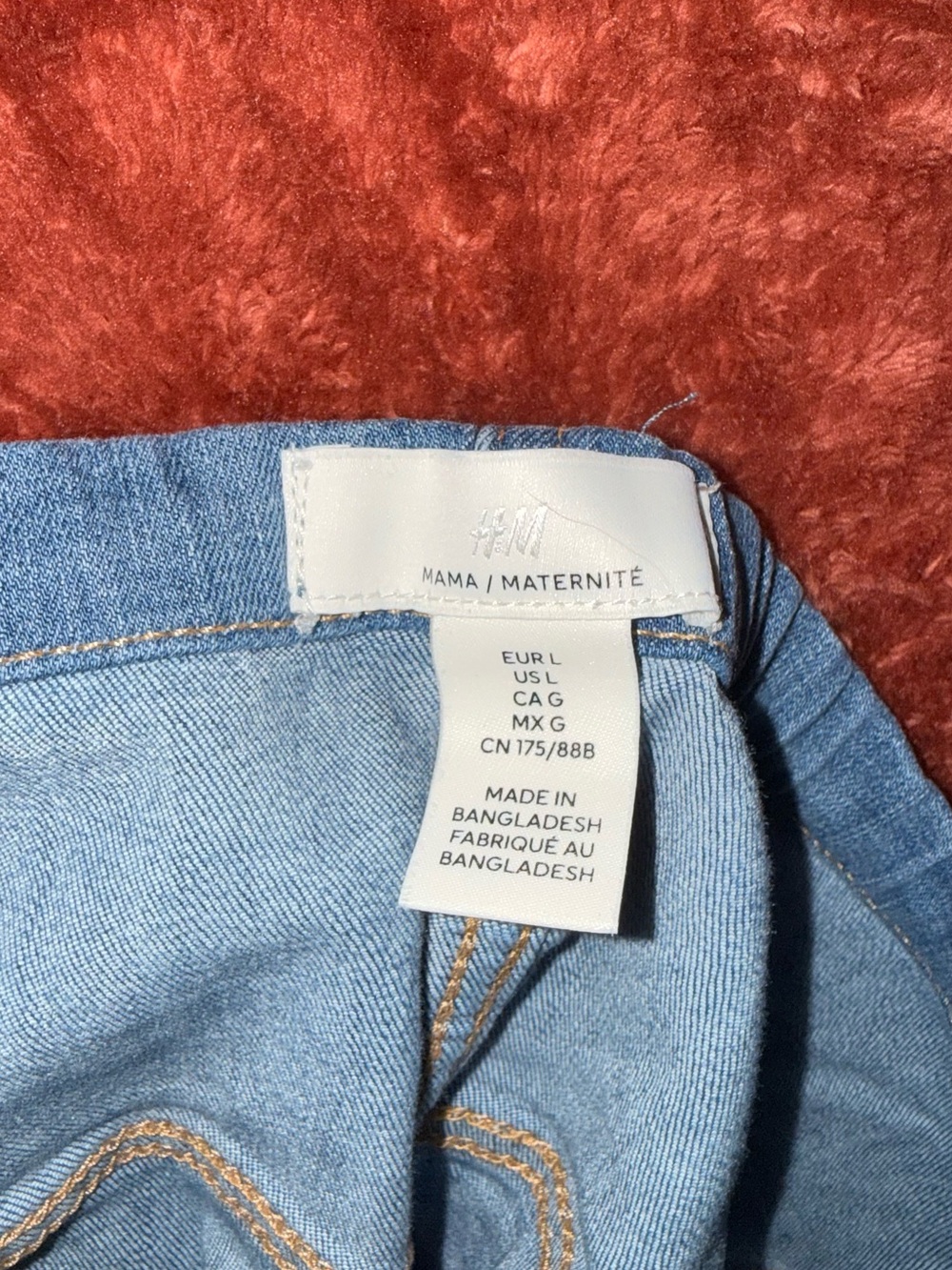 H&M Light Blue Maternity Ankle Jeans bundle
